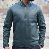 Leather Jacket Green